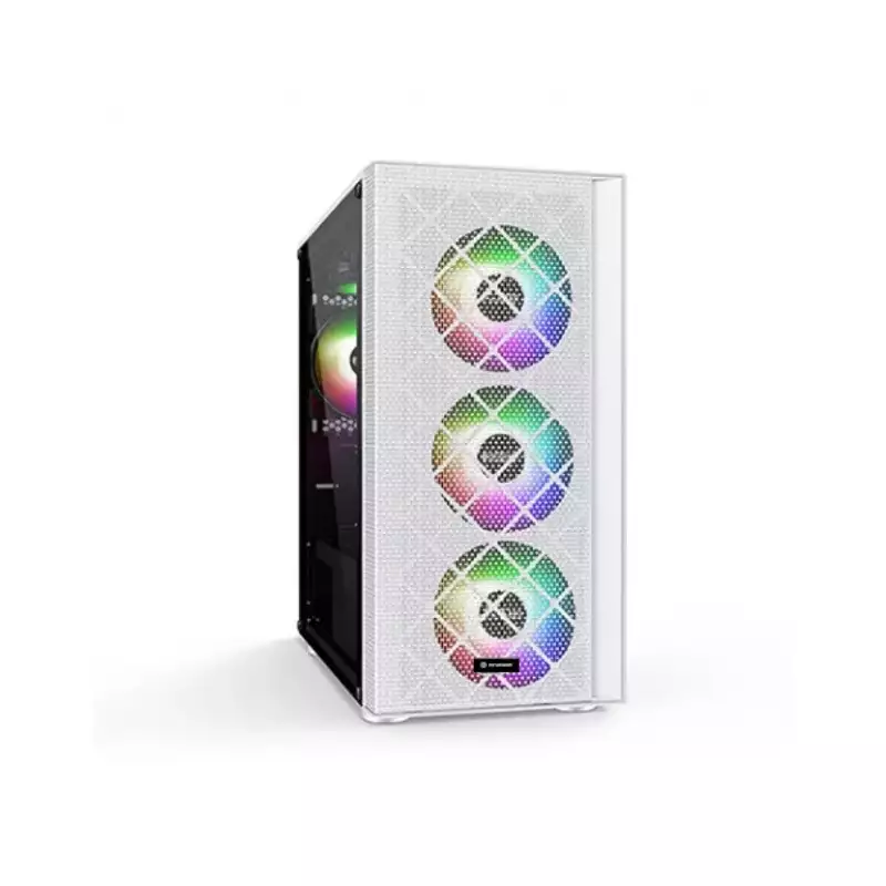 REVENGER GAME 6 MID TOWER WHITE GAMING M-ATX CASING
