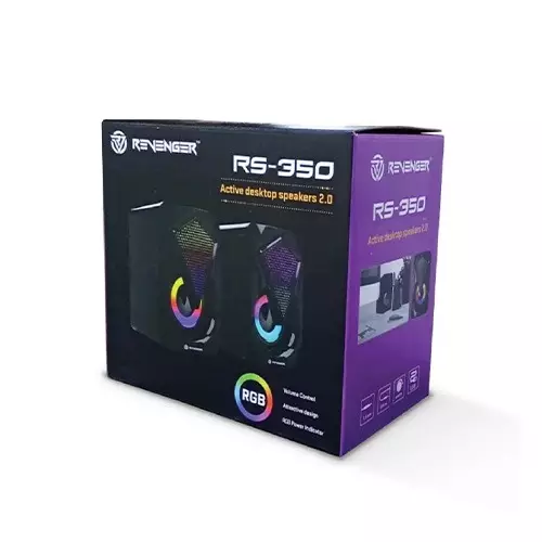 Revenger RS 350 USB Wired RGB Gaming Speaker-2