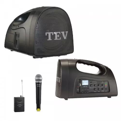 TEV TA-220U PORTABLE WIRELESS PA SYSTEM