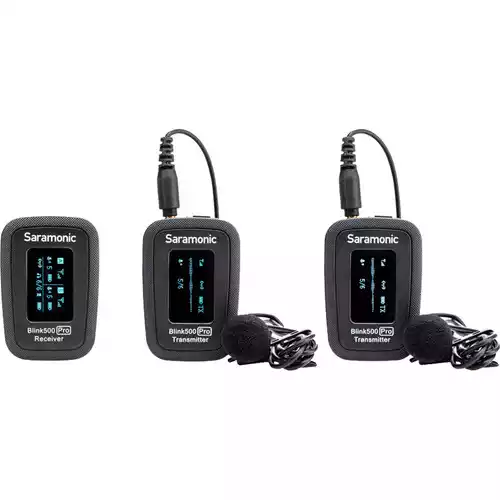 Saramonic Blink 500 Pro B2 2-Person Digital Camera-Mount Wireless Omni Lavalier Microphone System thumbnail