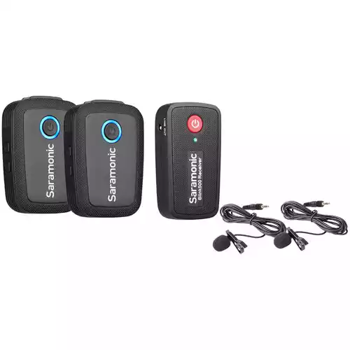 Saramonic Blink 500 B2 2-Person Digital Camera-Mount Wireless Omni Lavalier Microphone System thumbnail