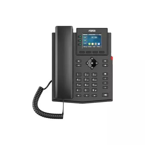 Fanvil X303P 4-SIP PoE IP Phone Without Adapter