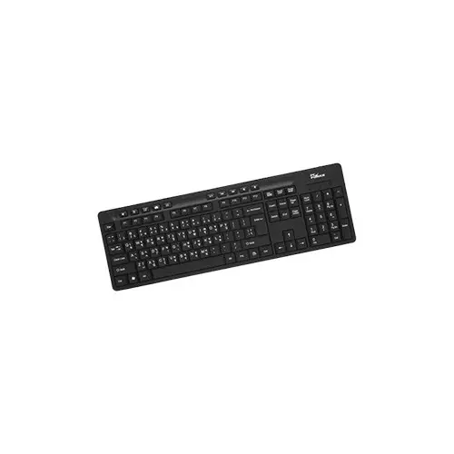PC Power 602 Office 104 key USB Keyboard (Black)