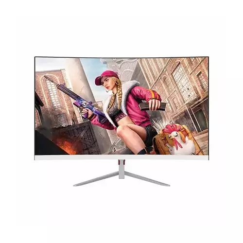 PC Power PCG24F180CW 23.8 Inch 180Hz VA White Curved Borderless Monitor