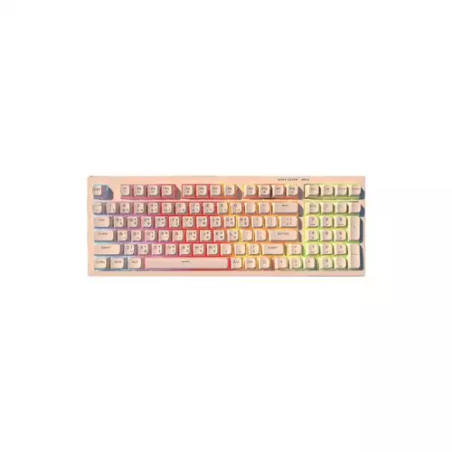 PC Power Silent-98 Wired Sunset Gaming Keyboard