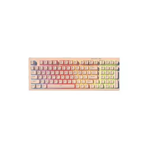 PC Power Silent-98 Wired Sunset Gaming Keyboard