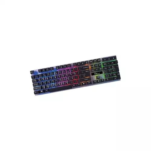 PC Power L801TA Rainbow Glow RGB Keyboard (Black)
