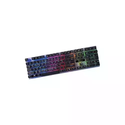 PC Power L801TA Rainbow Glow RGB Keyboard (Black) thumbnail