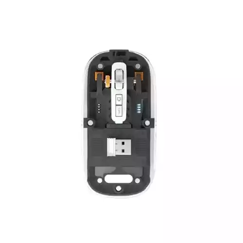 PC Power PGM-P4 RGB Bluetooth Mouse (Black Transparent) thumbnail