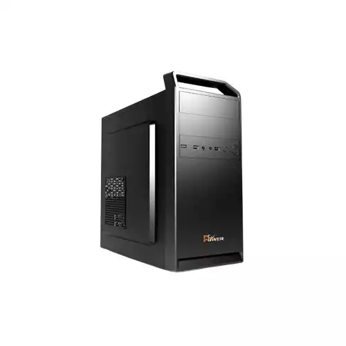PC Power Pro Case V4 BK Desktop Case with Power Supply thumbnail
