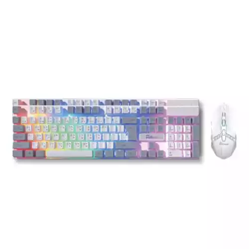 PC Power KMO2W Wired Keyboard & Mouse Gaming Combo thumbnail