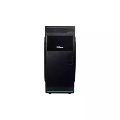 PC POWER 180G-2Ux3.0 MID TOWER Micro-ATX DESKTOP CASE WITH POWER SUPPLY thumbnail
