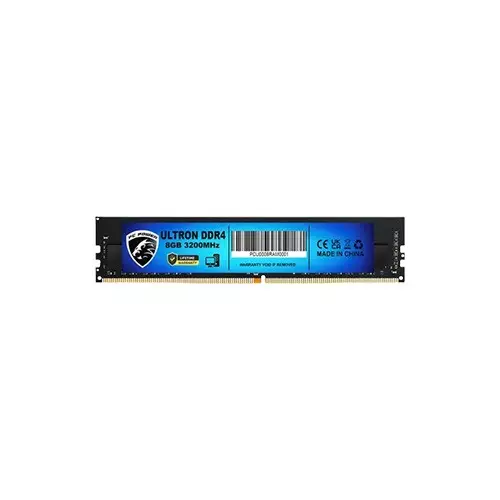 Pc Power Ultron 8GB DDR4 3200MHz CL22 Desktop RAM