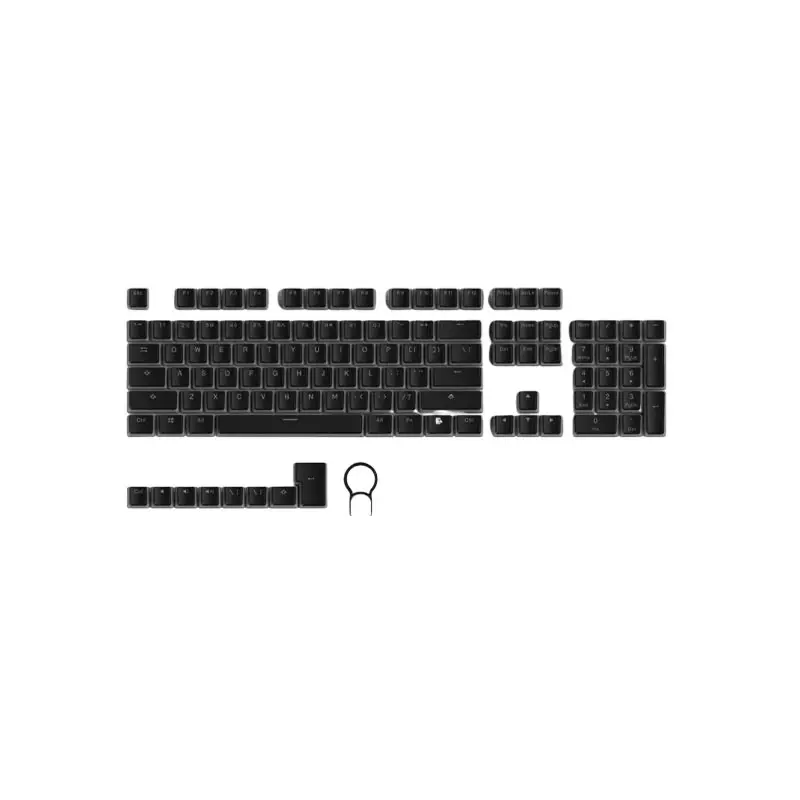 TECWARE PBT PUDDING MECHANICAL KEYBOARD KEYCAPS (BLACK)
