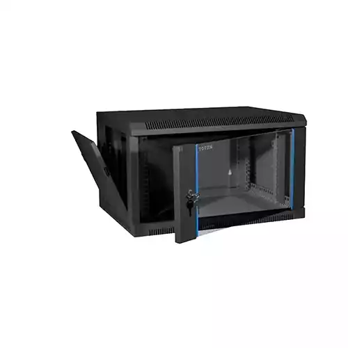 Toten 6U 600x600 Wall mounted server cabinet and toughened glass front door thumbnail