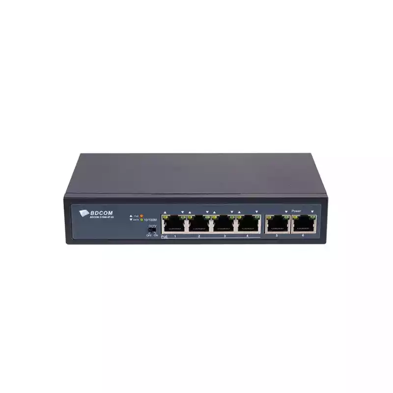 BDCOM S1006-4P 4 PORTS POE SWITCH