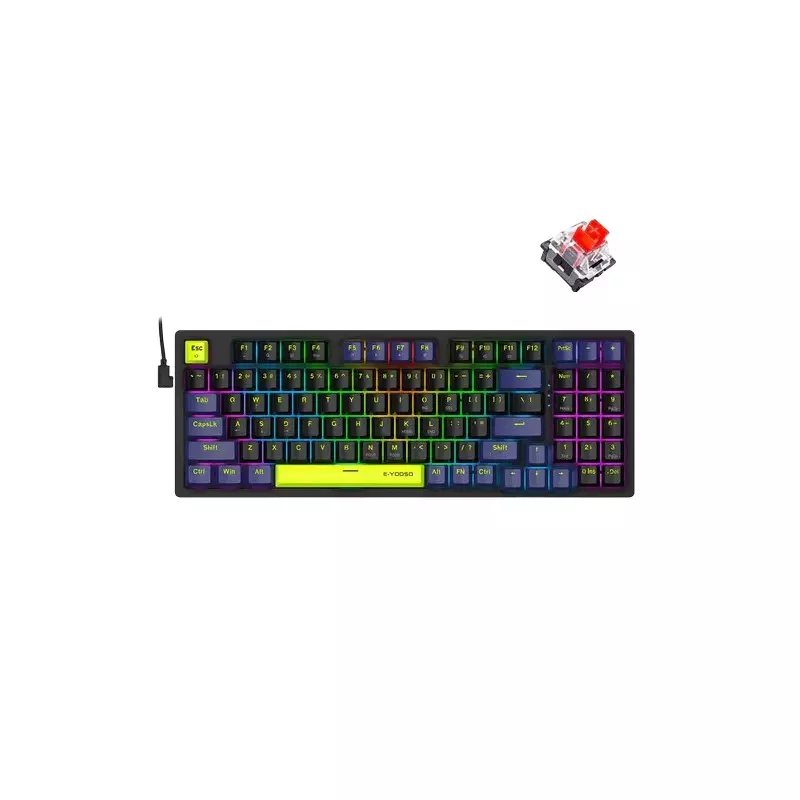 E-YOOSO Z94 Wired Hotswappable Mechanical Keyboard