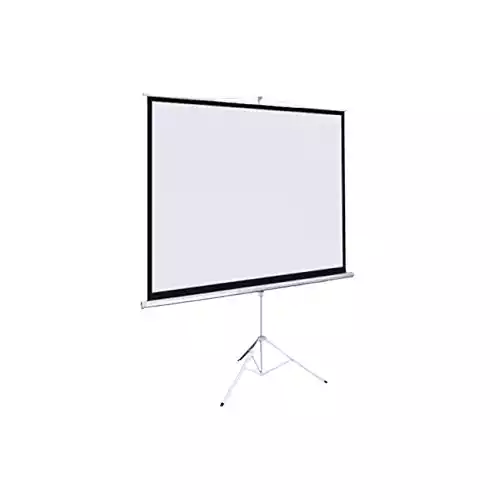 Super View 96 x 96 Inch Tripod Projector Screen