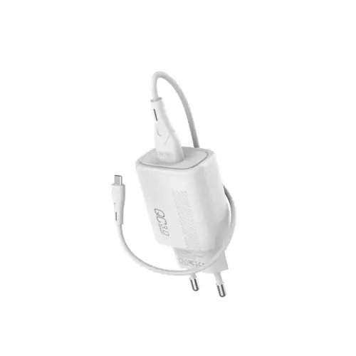 Yison Celebrat C-H11 QC3.0 18W Charger Adapter with Type-C Cable (EU)