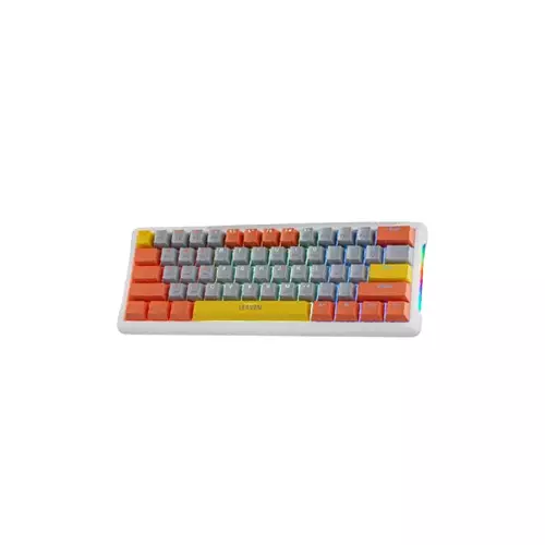 LEAVEN K610 WIRED HOT-SWAPPABLE GAMING MECHANICAL KEYBOARD (HOT-SWAPPABLE)