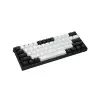 LEAVEN K620 WIRED MECHANICAL KEYBOARD WHITE BLACK-1