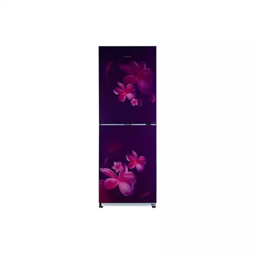 KONKA 27KRT8CZG 15 CFT UPPER FREEZER GLASS DOOR FLOWER REFRIGERATOR