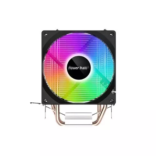 POWER TRAIN DL-200T COLOR RGB CPU COOLER (BLACK)