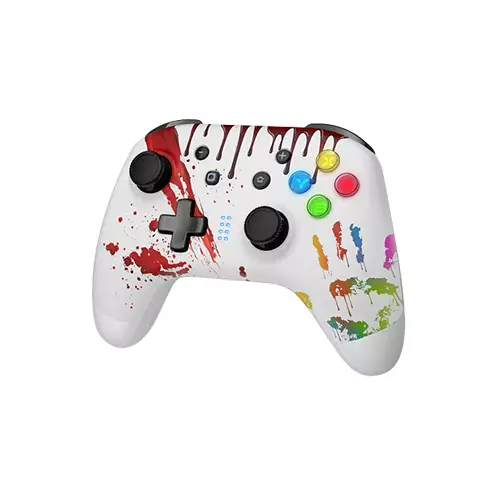 EASYSMX BAYARD 9124 TRI-MODE WIRELESS CONTROLLER (GRAFFITI)
