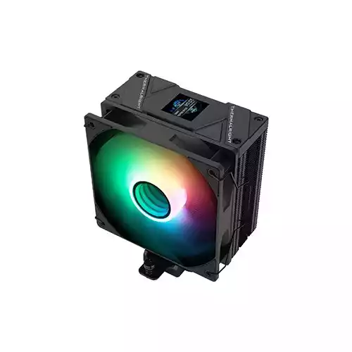 Thermalright Assassin Spirit 120 Vision ARGB CPU Cooler with Display (Black)
