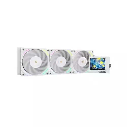 Thermalright Mjolnir Vision 360 ARGB AIO Liquid Cooler(White) thumbnail