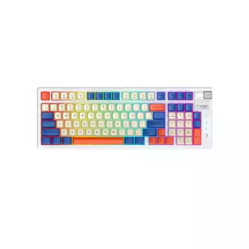 T-Wolf T70 RGB Tri Mode Hotswappble Mechanical Keyboard