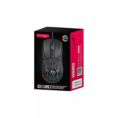 T-WOLF G520 RGB Wired Gaming Mouse-2
