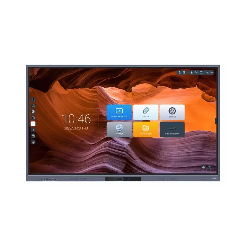 METZ 86HD1 Creative Touch H Series 86 Inch 4k IFP Interactive Flat Panel Display