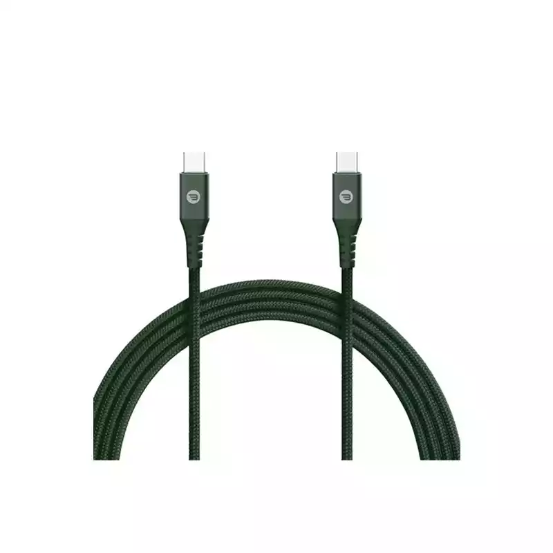 Baykron Type C to Type C 1.2M 3A Cable Midnight Green thumbnail