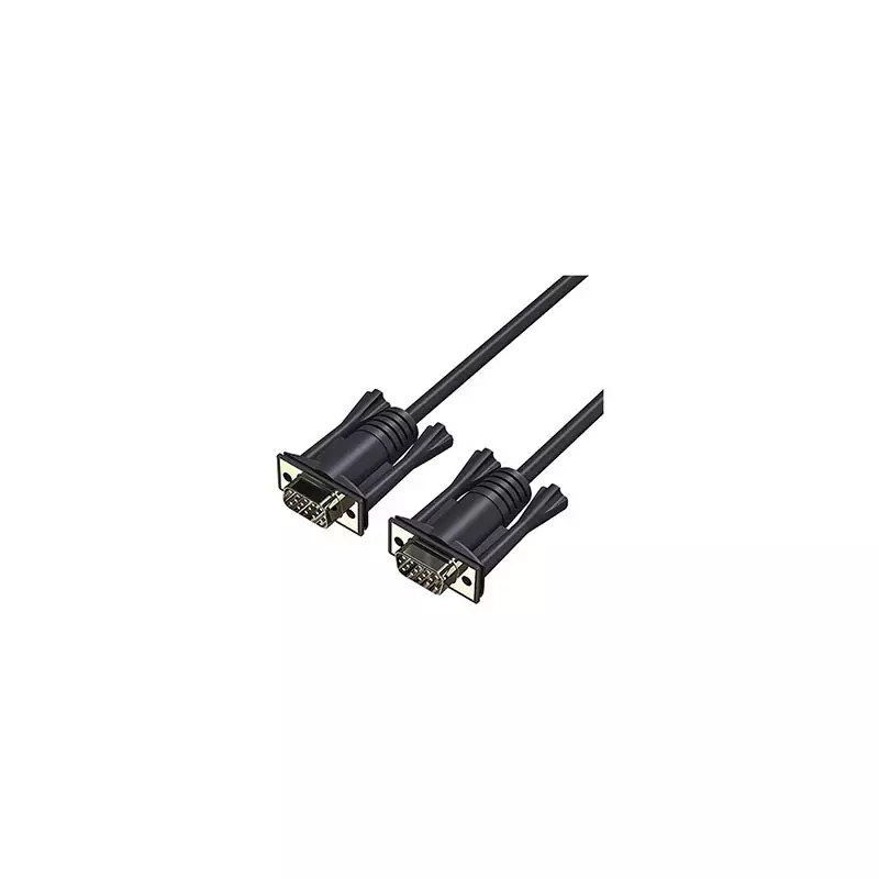 Yuanxin YVX-001 VGA Male to Male 1.5 Meter Black Cable