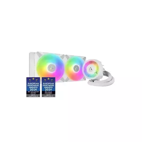 Arctic Liquid Freezer III 280MM ARGB Liquid CPU Cooler (White)