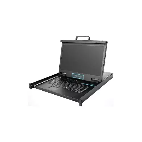 Safenet 16-Port TP KVM Switch Over IP with Short Depth 18.5" Widescreen LCD Panel