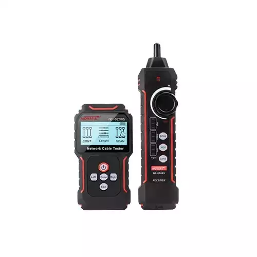 NOYAFA NF-8209S Cable Tester with Crimp & PoE Port