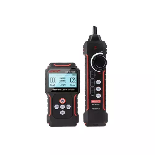 NOYAFA NF-8209S Cable Tester with Crimp & PoE Port