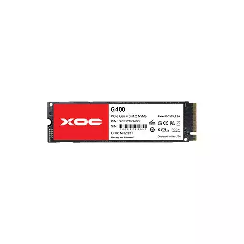 XOC G400 512GB M.2 2280 PCIe 4.0 NVMe SSD