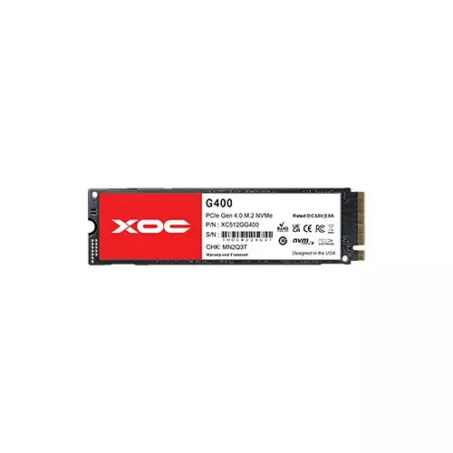 XOC G400 512GB M.2 2280 PCIe 4.0 NVMe SSD