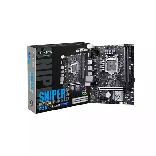 UNIKA UN-H510M PRO V6 SNIPER DDR4 10th/11th Gen Micro ATX Motherboard
