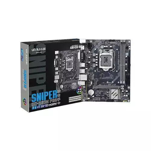 UNIKA UN-H61M Pro Sniper DDR3 3rd Gen Micro ATX Motherboard