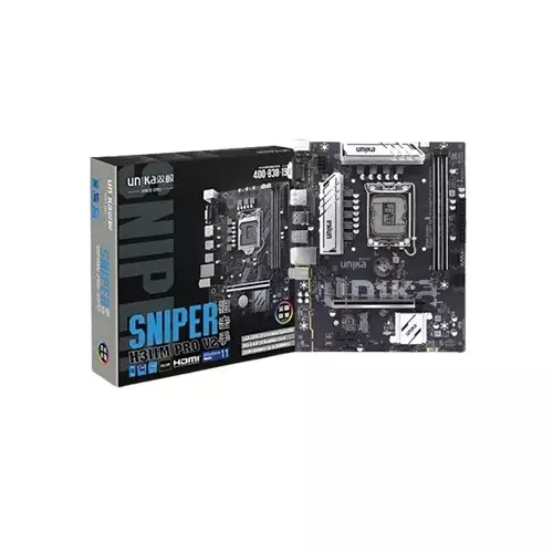 UNIKA UN-H311M VH DDR4 SNIPER 9th Gen Micro ATX Motherboard