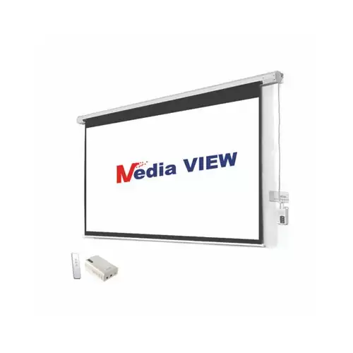 Mediaview Electric Remote Projector Screen 96″ X 96″