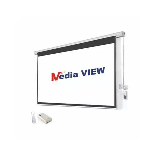 Mediaview Electric Remote Projector Screen 96″ X 96″