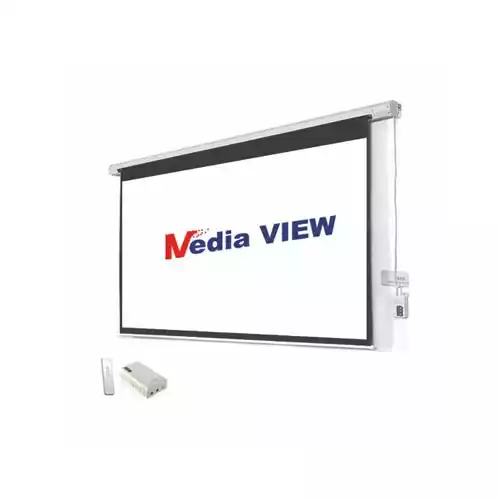 Mediaview Electric Remote Projector Screen 96″ X 96″