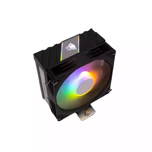 Jungle Leopard K400 RGB 120mm CPU Cooler (Black) thumbnail
