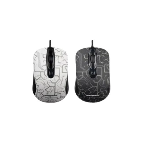 Newmen GX1-R RGB WIRED Gaming Mouse (Black,White)