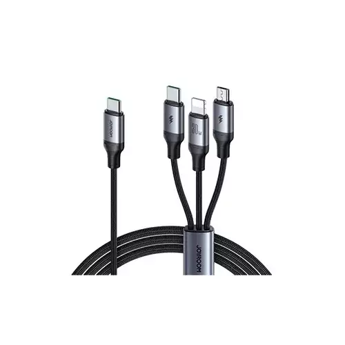 Joyroom S-A21 30W Type-C to 3-in-1 Fast Charging Cable